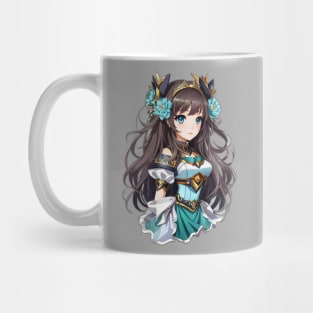 Dive into Cetus: Vibrant AI Anime Character Art Exploration Mug